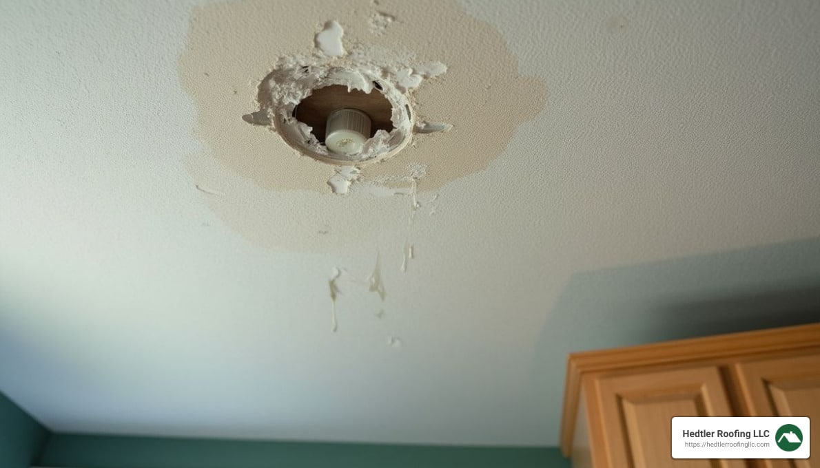 How to Handle Water Leaking from Your Ceiling